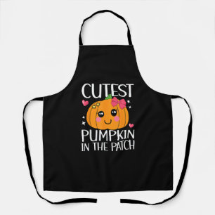 De koelste pompoen in de flacon halloween Thanksgi Schort