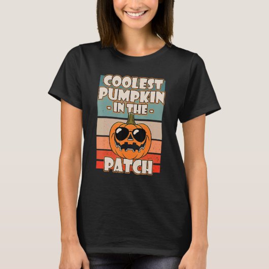 De koelste pompoen in de pap halloween jongens mei t-shirt (Voorkant)