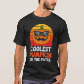 De koelste pompoen in de pap halloween jongens mei t-shirt (Voorkant)