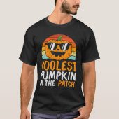 De koelste pompoen in de pap halloween jongens mei t-shirt (Voorkant)