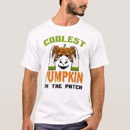 De koelste pompoen in de pleister halloween Gift T-shirt