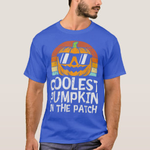 De koelste pompoen in de pleister van Toddler Boys T-shirt