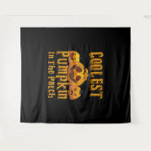 De koelste pompoen in de troep wandkleed (Voorkant (horizontaal))