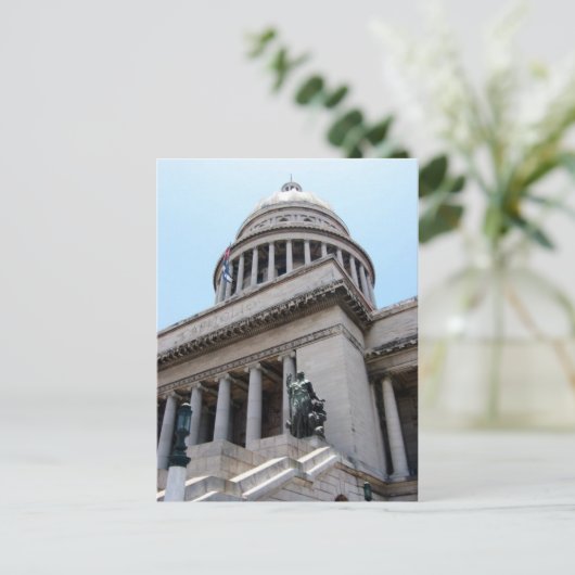 de koepel van het Capitool Briefkaart (Staand voorkant)