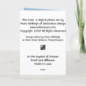 De koet kaart (Achterkant)