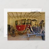 De koets van George Washington Briefkaart (Voorkant / Achterkant)