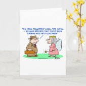 de koetsierscinderella van truckchauffeursmuizen kaart (Gele Bloem)