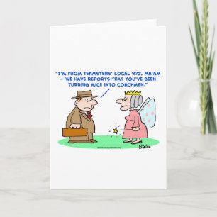 de koetsierscinderella van truckchauffeursmuizen kaart