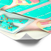 De koffer van de Koekjes van het bakken, het geval Poster (Hoek)