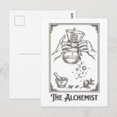 De koffie-alchemist briefkaart (Voorkant / Achterkant)