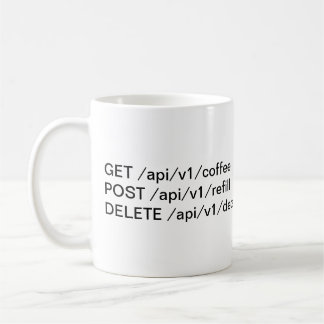 De koffie-API Koffiemok