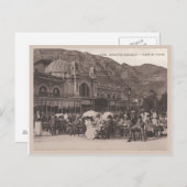 De Koffie DE Parijs van Monaco Briefkaart (Voorkant / Achterkant)