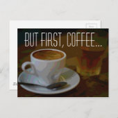 De Koffie Liefhebbers Gift Selectie Briefkaart (Voorkant / Achterkant)