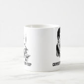 De koffie maakt me Achterschip Koffiemok (Center)