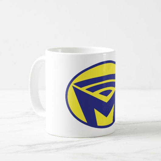 De koffie-Mok. Koffiemok (Voorkant links)