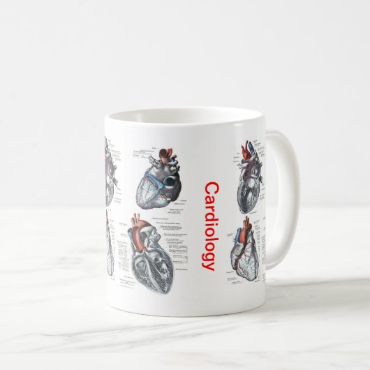 De koffie-Mok van de cardioloog Koffiemok (Voorkant rechts)
