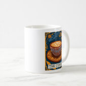 De koffie tarot koffiemok (Voorkant rechts)