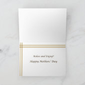 De Koffie van de Dag van moeders Kaart (Binnen)
