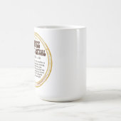 De koffie verslaafde mok - Grappige retro cadeaus (Center)