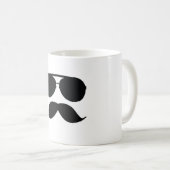 De Koffiebeker Mustache Man Koffiemok (Voorkant rechts)
