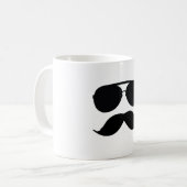 De Koffiebeker Mustache Man Koffiemok (Voorkant links)