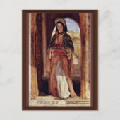 De koffiedrager van Lewis John Frederick Briefkaart (Voorkant)