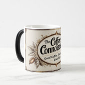 De koffiekenner magische mok (Voorkant links)