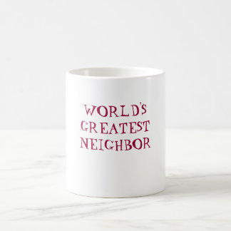 De koffiemok van de BUUR van de WERELD GROOTSTE
