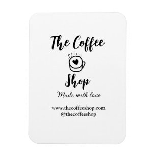 De koffiezaak en website social media business  magneet