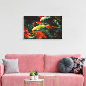 De Koi Canvas Afdruk (Insitu (Woonkamer))