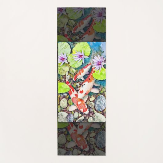 De Koi Pond Yogamat (Voorkant)