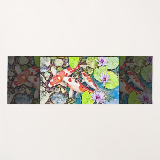 De Koi Pond Yogamat (Voorkant (horizontaal))