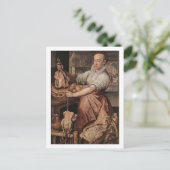 De kok postkaart (Staand voorkant)