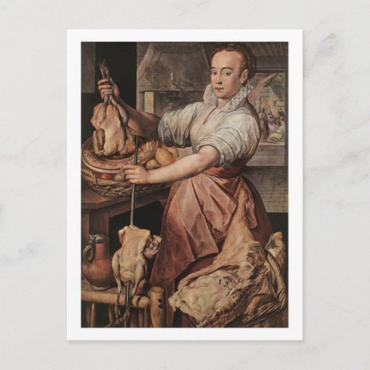 De kok postkaart (Voorkant)