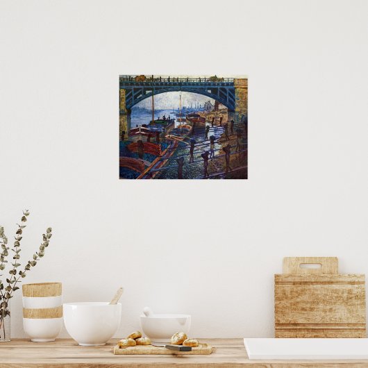 De kolenen van Claude Monet Poster (Keuken)