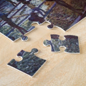 De kolenmannen van Claude Monet Legpuzzel (Zijkant)
