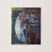 De kolenmannen van Claude Monet Legpuzzel (Verticaal)