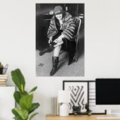 De kolf verbergen, 1922 poster (Thuiskantoor)