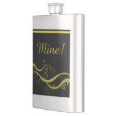 De kolf voor Gele Zwemelen en Bloemen Heupfles (Links)