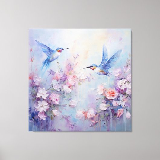 De Kolibrie Design Serie 9 Canvas Afdruk (Voorkant)