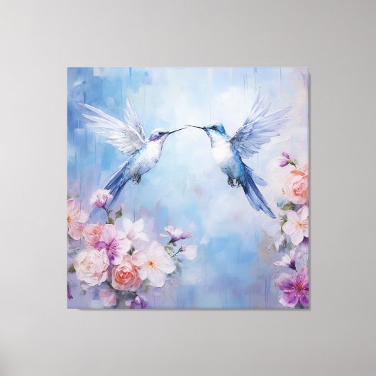 De Kolibrie Ontwerpreeks 10 Canvas Afdruk (Voorkant)