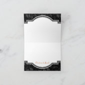 De Kolibrie van de akelei dankt u kaardt in Bedankkaart (Binnen)