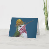 De kolibries van de kolibrie kaart (Voorkant)