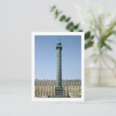 De kolom Vendome, met bas-reliefs die Nap registre Briefkaart (Staand voorkant)