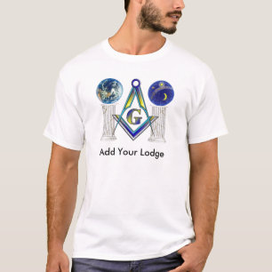 De kolommen, voegen Uw Lodge toe T-shirt