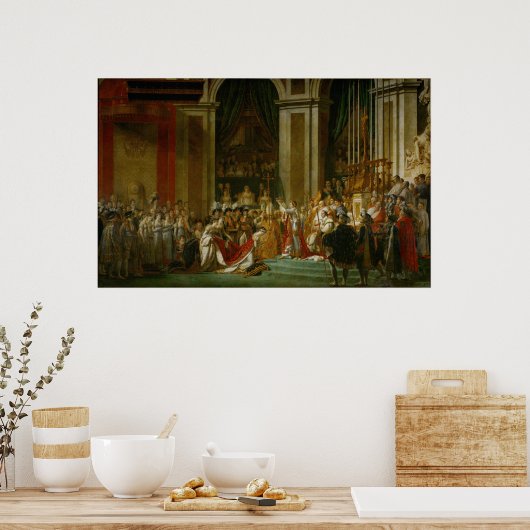 De kolonie Napoleon Poster (Keuken)