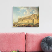 De kolonie van het Louvre. c.1770 Canvas Afdruk (Insitu (Woonkamer))