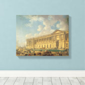 De kolonie van het Louvre. c.1770 Canvas Afdruk (Insitu (Houten vloer))