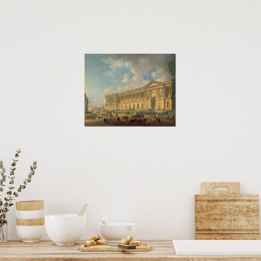 De kolonie van het Louvre. c.1770 Poster (Keuken)