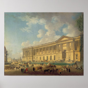 De kolonie van het Louvre. c.1770 Poster